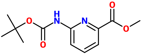 (图片) MC095019 Methyl 6-tert-butoxycarbonylamino-2-pyridinecarboxylate